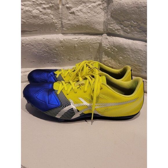 Asics Mens Hypersprint 6 G500Y  Running Cleats Shoes Sneakers size 10 - Picture 2 of 9